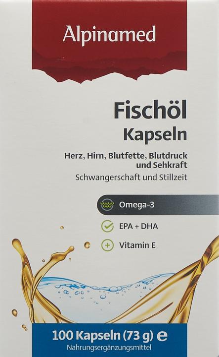 Produktbild Alpinamed Fischöl (100 Stück, Kapseln, 70 g)