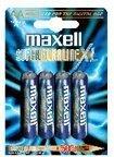 Actual product image Maxell Battery AAA Super Alkaline 4 pieces (4 pcs., AAA)