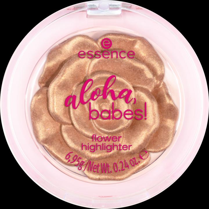 essence aloha, babes! flower highlighter (01 Paradise)