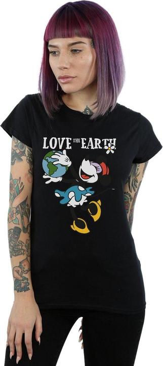 Immagine prodotto Disney Mickey Mouse Love The Earth Maglietta Donna (XL)