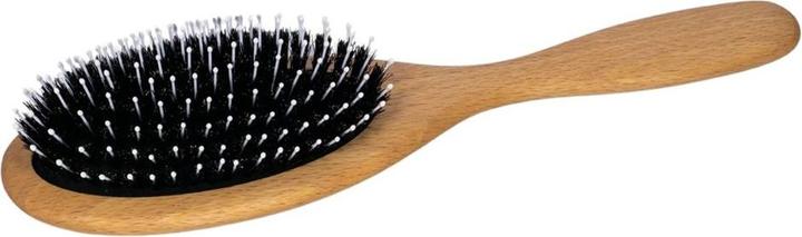 Immagine prodotto Herba Spazzola per capelli in setole di cinghiale/nylon, legno di faggio ovale certificato FSC