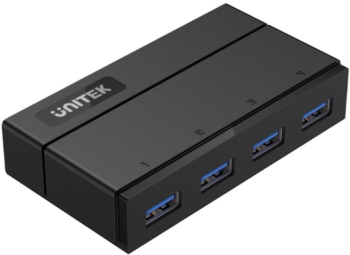 Image du produit Unitek Y-HB03001 concentrateur d'interface USB 3.2 Gen 1 (3.1 Gen 1) Type-B Noir (USB-C, 4 Ports)