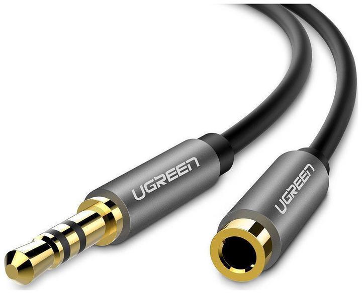 Image du produit Ugreen 3.5mm Klinke — 3.5mm Buchse (2 m, Jack 3,5 mm (AUX))