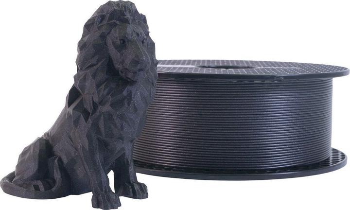 Actual product image Prusa Prusament PLA Galaxy Black 1kg (PLA, 1.75 mm, 1000 g, Black)