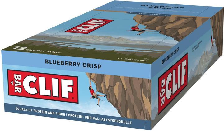Image du produit Clif Bar Barres énergétiques (Baies, Myrtille, 12 pcs, 816 g)
