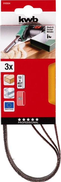 Produktbild kwb Schleifband (40)