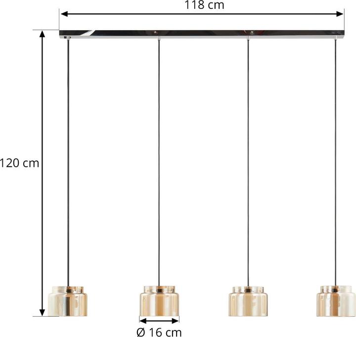 Actual product image Lucande Diano (GX53, 580 lm)