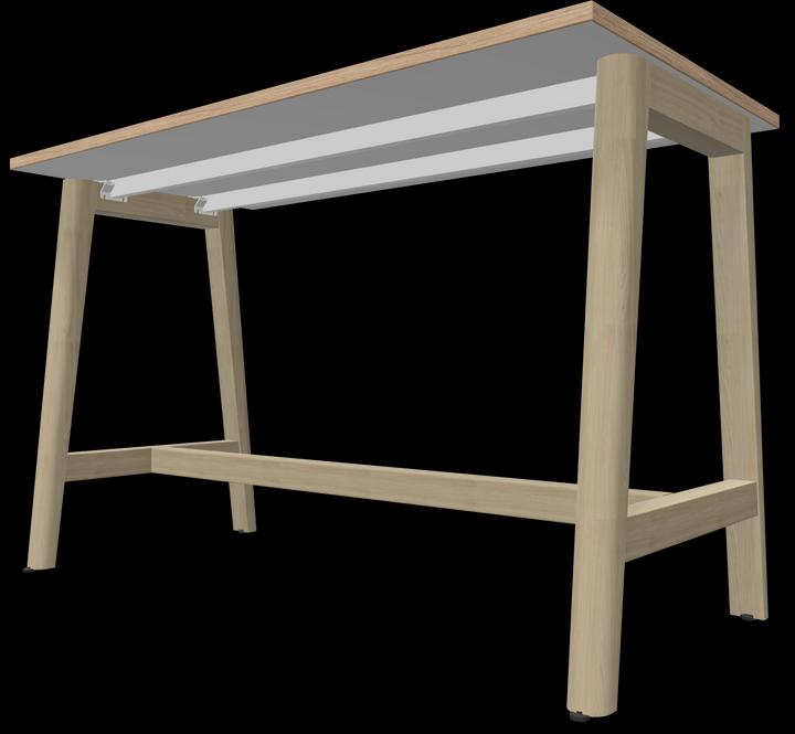 Image du produit Narbutas Nova Wood Table haute (140 x 70 x 90 cm)