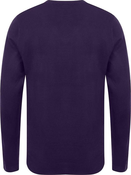 Actual product image Henbury Mens Cotton Acrylic V Neck Sweatshirt (M)