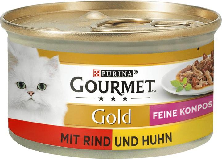 Produktbild MGA Gold Feine Komposition mit Rind und Huhn (Adult, 1 Stk., 85 g)