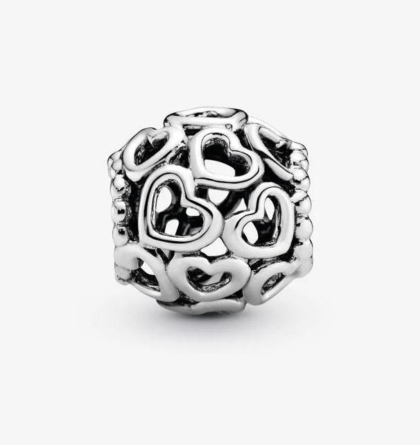 Actual product image Pandora Open your heart (Silver)