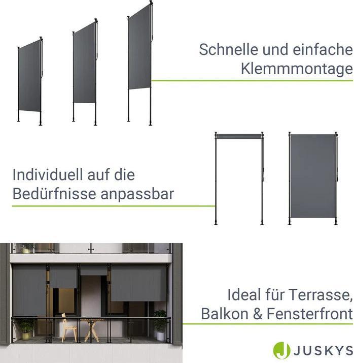 Image du produit Juskys Senkrechtmarkise Barbados (1 m)