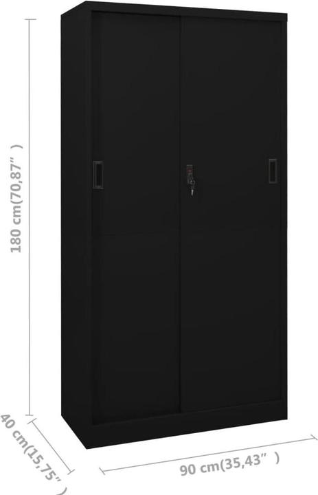Image du produit VidaXL Yanic (90 x 40 x 180 cm)