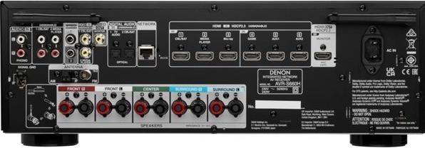 Immagine prodotto Denon AVR-S660H (5.2 canali, AM, FM)