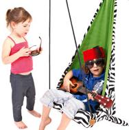 Actual product image Amazonas Hang Mini Zebra hanging chair for children
