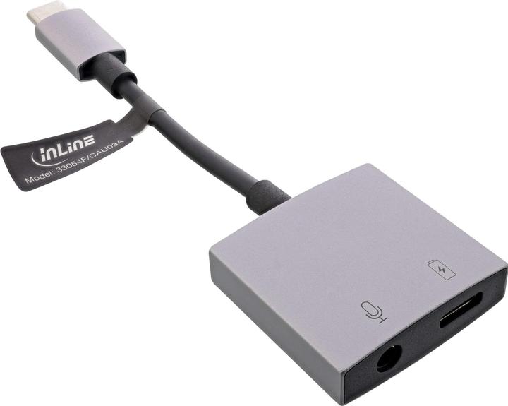 Actual product image InLine USB-C Audio Adapter Cable (Camera Converter)