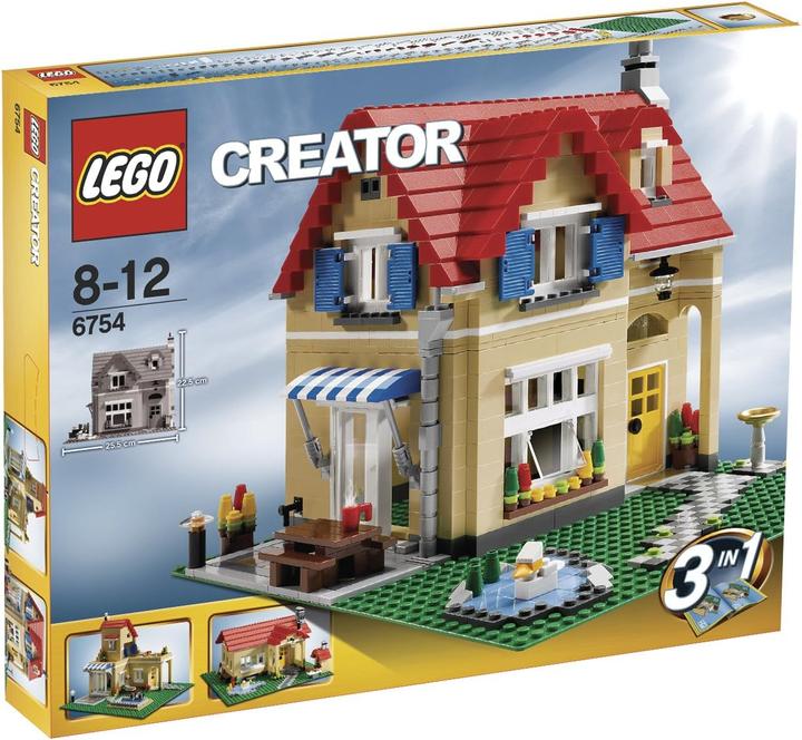 Produktbild LEGO Einfamilienhaus (6754, LEGO Creator 3-in-1)