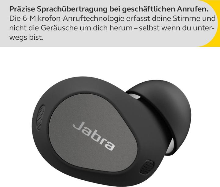 Productafbeelding Jabra Elite 10 (ANC, 6 h, Draadloze)