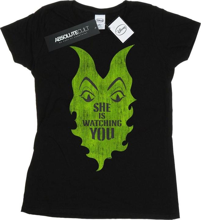 Image du produit Disney - T-shirt THE DESCENDANTS MALEFICENT SHE IS WATCHING - Femme (XXL)