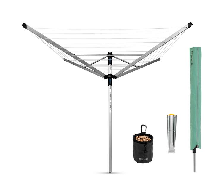 Produktbild Brabantia 100246 Lift-O-Matic Advance Séchoir Rotatif 50 m + Ancre Métal + Housse de Protection + Sa (50 m)