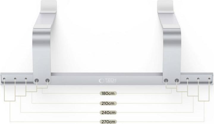 Productafbeelding Tech-Protect ULS100 universele standaard voor laptops tot 16" - zilver