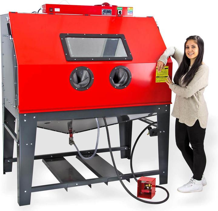 Immagine prodotto Dema Cabina di sabbiatura SK 1200l XXL Profi (5.50 bar, 400 l)