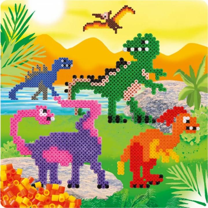 Actual product image Playbox Ironing beads set dinosaur