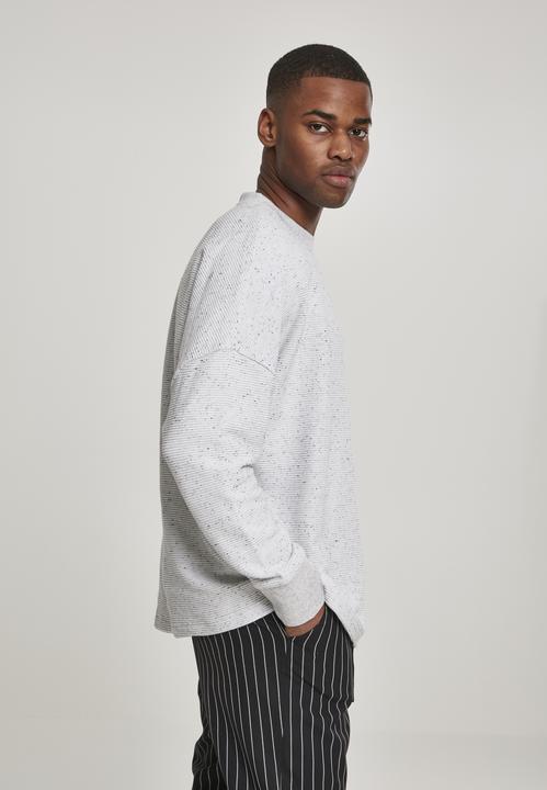 Actual product image Urban Classics Cut On Sleeve Naps Interlock Crew (S)