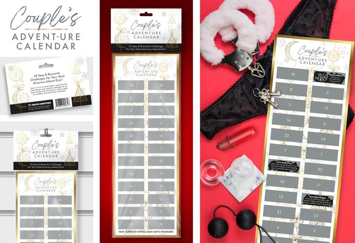 Image du produit Creative Conceptions Calendrier à gratter Advent-ure du couple (Jeux de plateau)