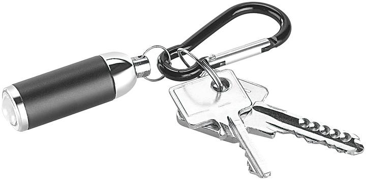 Pearl Fokussierbare Mini-Taschenlampe mit Schlüsselanhänger