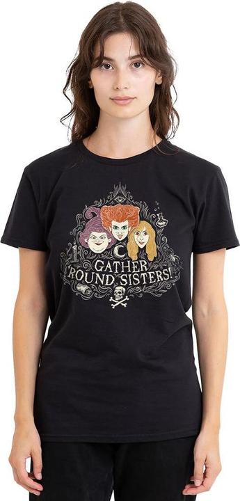 Actual product image Universal Textiles Unisex Adult Gather Round Sisters Sanderson Sisters T-Shirt (XXL)