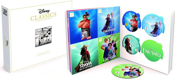 Disney Interactive Studios Classics Coffret complet 60 disques DVD (Allemand, Anglais)