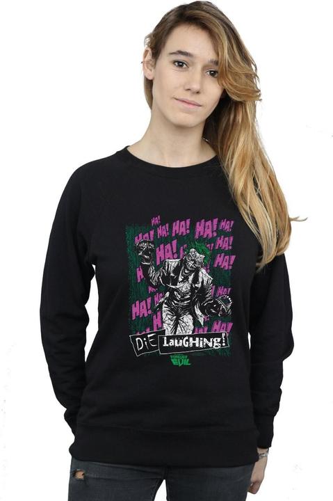 Immagine prodotto Justice League Joker Die Laughing Felpa Donna (S)