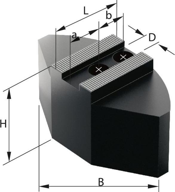 Produktbild Schunk Segmentbacken-Set 3-teilig, Stahl