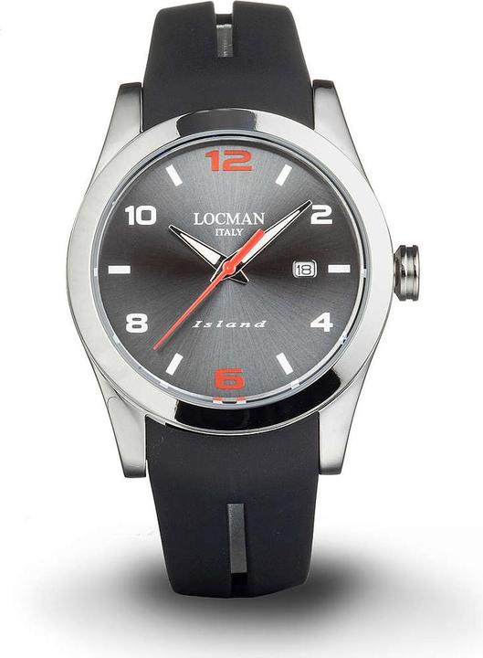 Actual product image Locman Italy Men's Watch Iceland Grey Ref. 0613A (Analogue wristwatch, 40 mm)