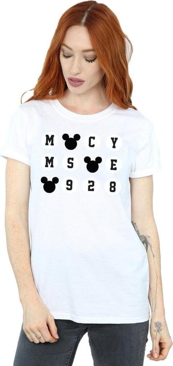 Immagine prodotto Disney Mickey Mouse 1928 Circles Maglietta Ampia Donna (M)