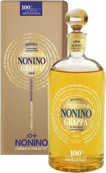 Immagine prodotto Nonino Grappa il Prosecco Barrique Monovitigno (1 x 70 cl)