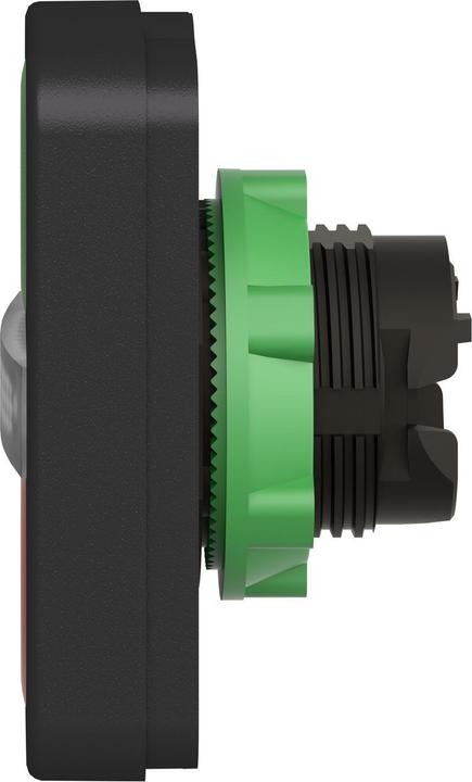 Immagine prodotto Schneider Electric Pulsante doppio illuminato verde piatto/rosso ZB5AW7A3740