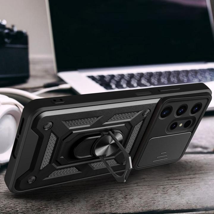 Produktbild Hurtel Hybrid Armor Camshield Case (Samsung Galaxy S24 Ultra)