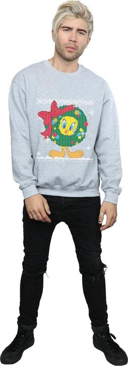 Immagine prodotto Looney Tunes Tweety Pie Christmas Fair Isle Felpa Uomo (S)