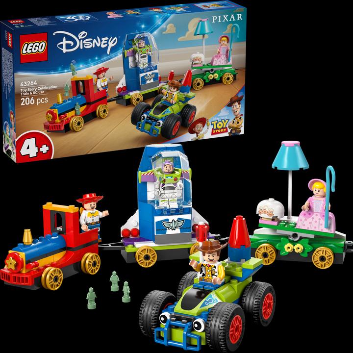 Produktbild LEGO Partyzug und das Auto RC aus Toy Story (43264, LEGO Disney)