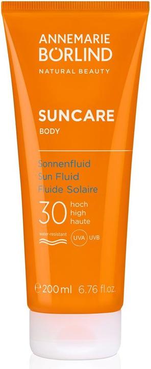 Actual product image Annemarie Börlind Börlind Sonne Sonnenfluid Lichtschutzfaktor 30 (SPF 30, 200 ml)