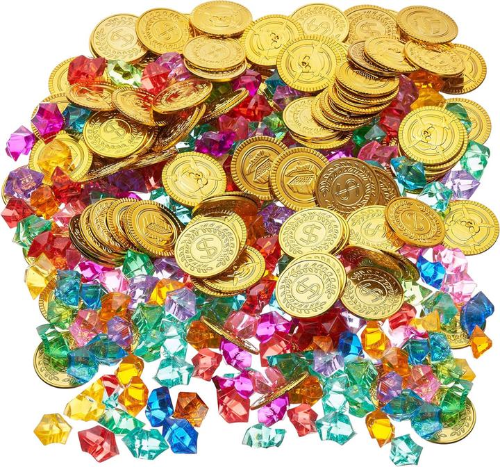 Actual product image The twiddlers Piratenschatz Set Treasure Party 300-Teilig
