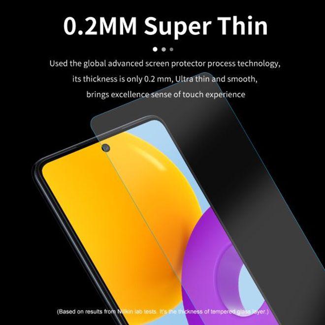 Actual product image Nillkin H+ PRO protective glass (1 Piece, Samsung Galaxy M52 5G)