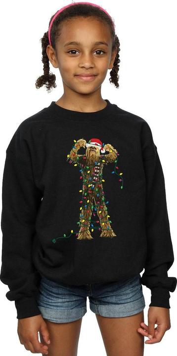 Image du produit Star Wars - Sweat CHEWBACCA CHRISTMAS LIGHTS - Fille (152, 158)