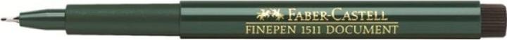 Produktbild Faber-Castell Faserschreiber Finepen 1511 (Schwarz, 1 x)