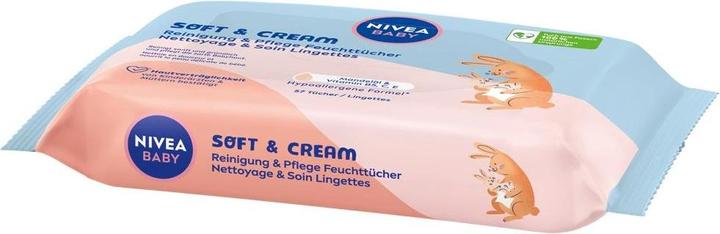 Actual product image NIVEA Soft & Cream Feuchttücher Quattro (228 Piece)