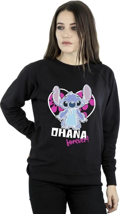 Produktbild Disney Lilo And Stitch Ohana Forever Heart Sweatshirt (XL)