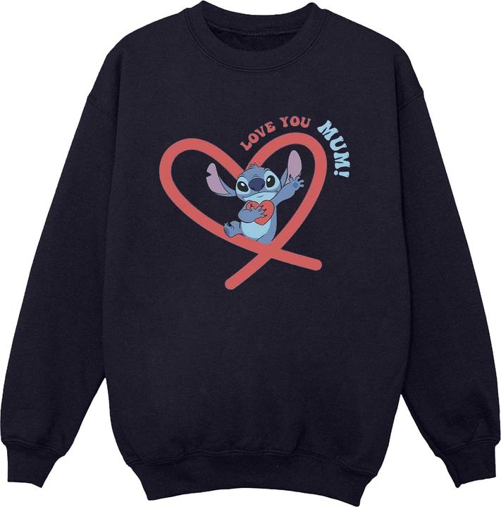 Produktbild Disney Lilo & Stitch Love You Mum Sweatshirt (XL)