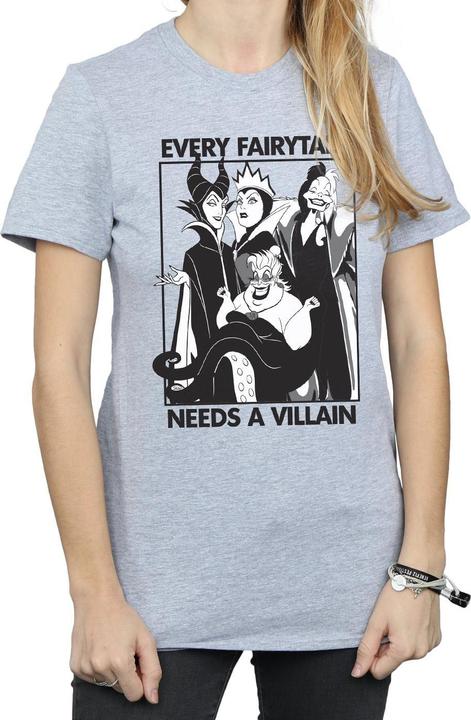 Disney Jedes Märchen braucht einen Bösewicht Boyfriend TShirt